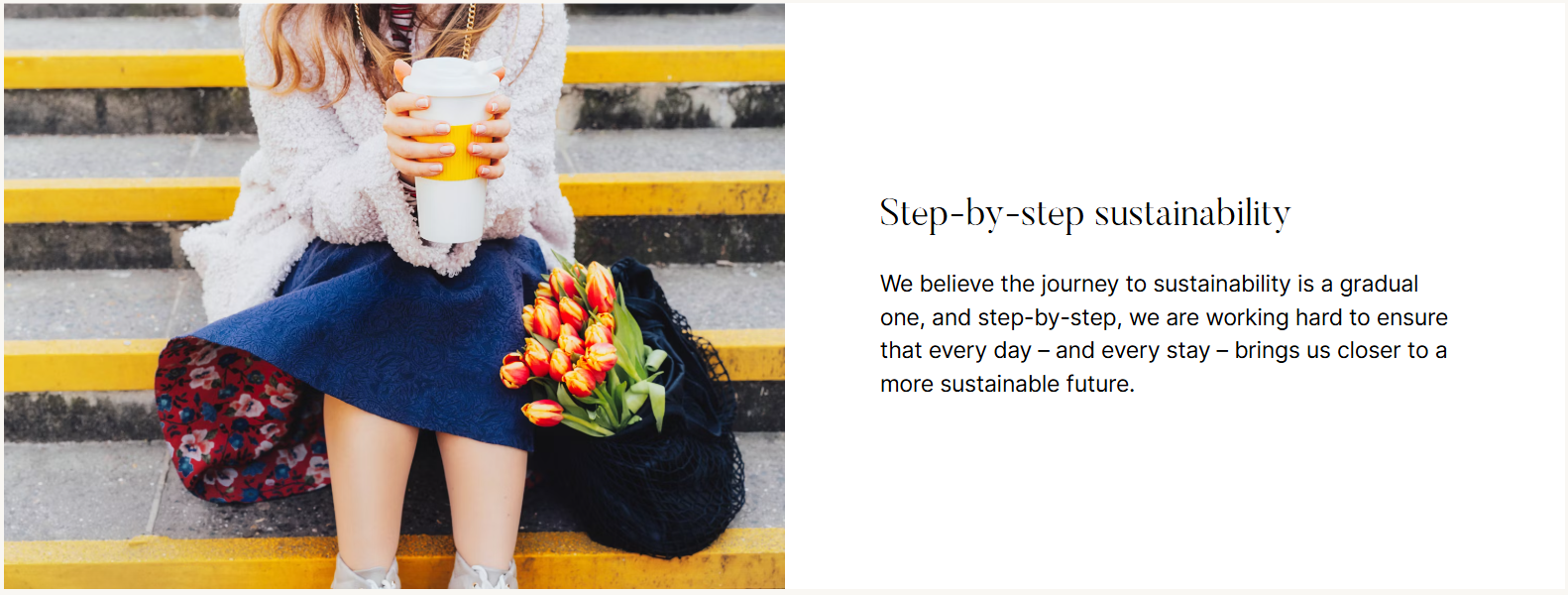 Step-by-step sustainability